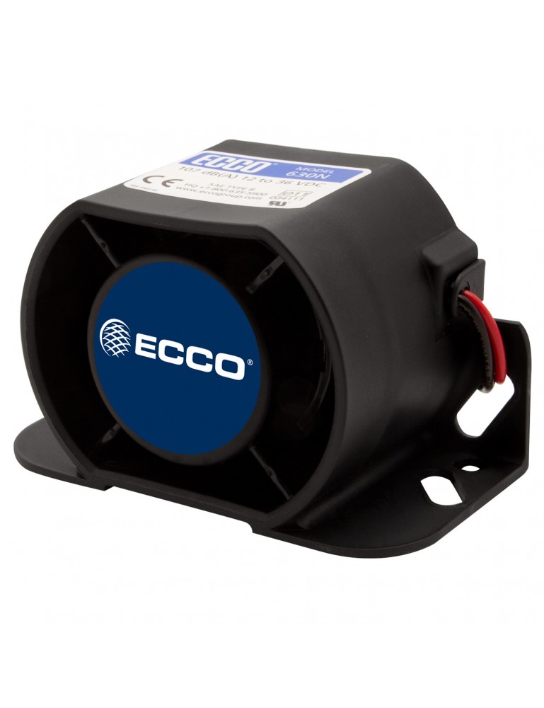 Harnessflex,Ecco 600 Series Back-up Alarm 107 DB  12-36 V, , 630N